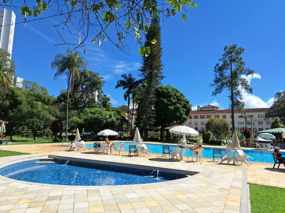 Apartamento Condominio Quisisana Pocos de Caldas Bagian luar foto
